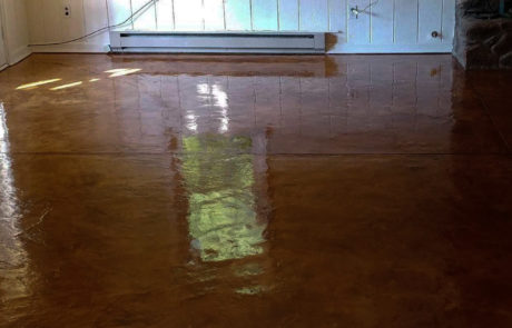 epoxy concrete floor finish